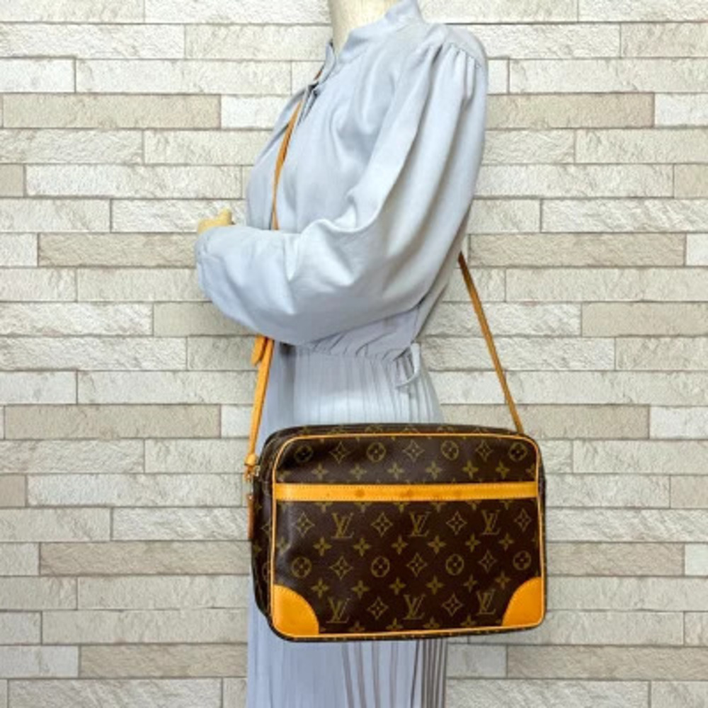 Louis Vuitton Shoulder Trocadero Brown Monogram Canvas Bag